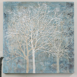 Muted Silhouette Canvas Art - Artwork