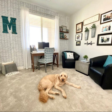 Modern Farmhouse Office Redesign