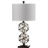 Safavieh Haley Double Sphere Table Lamps, 28" High, Set of 2