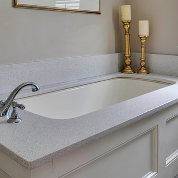 Quartz Reflections Caesarstone Master Bath