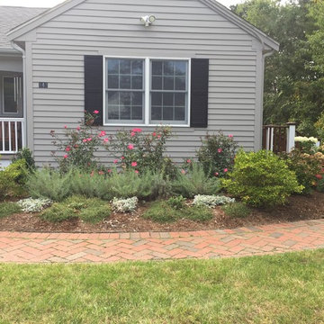 Foundation planting makeover