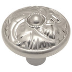 Cosmas - Cosmas 10559SN Satin Nickel Round Decorative Cabinet Knob - Manufacturer: Cosmas