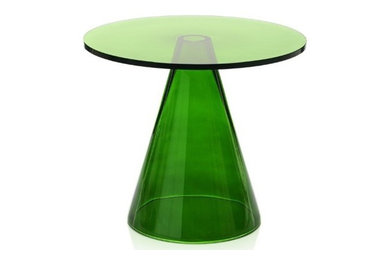 Sander bottle green table basse ronde