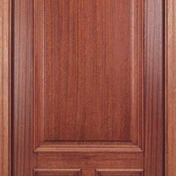 Arch Top Mahogany Doors - Front Doors