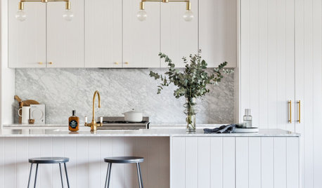 Room of the Week: A Pale and Interesting New-Build Kitchen