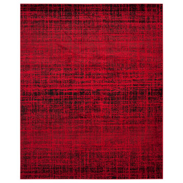 Safavieh Adirondack Collection ADR116 Rug, Red/Black, 9'x12'