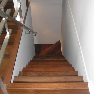 Hardwood Flooring on Staircases