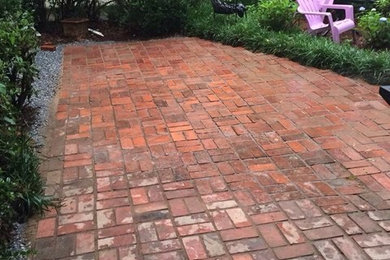 Brick patio