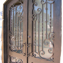 Iron door