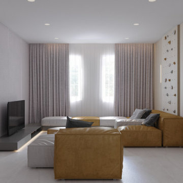 Luxury Modern Residence with Double-Height Spaces