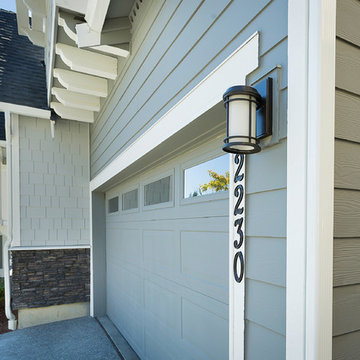 Clean siding lines flow perfectly