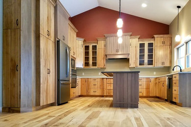 Kitchen photo in Minneapolis