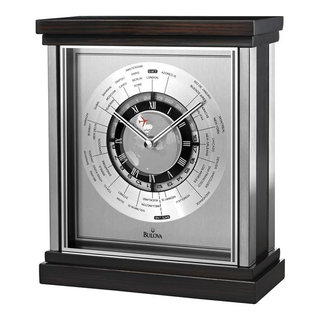Porthole Clock Brass 23cm - World Of Decor