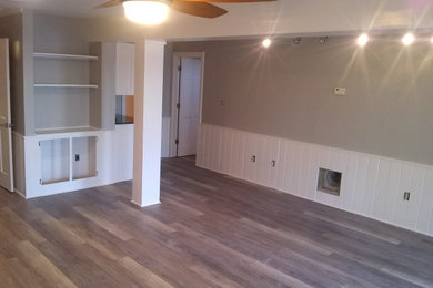 Example of a family room design in Miami