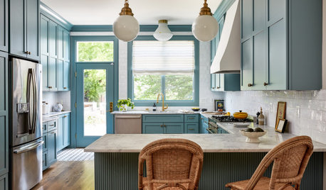 Kitchen of the Week: Row House Refresh Adds Vintage Character