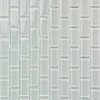 Free Flow 1 in x 2 in Glass Brick Mosaic in Super Blue, Set of 10