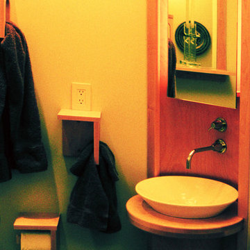 Space Saving Powder Room