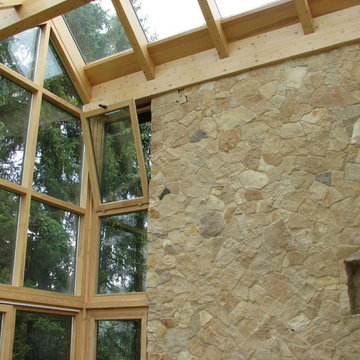 Holz-Alu Wintergarten 2 stöckig