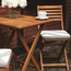 Fiji 3-Piece Garden Bistro Set, Grey and Beige