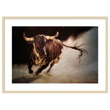 El Toro 2 by Lucia Heffernan Framed Wall Art 41 x 30