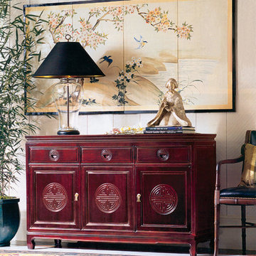 Dark Cherry Rosewood Sideboard
