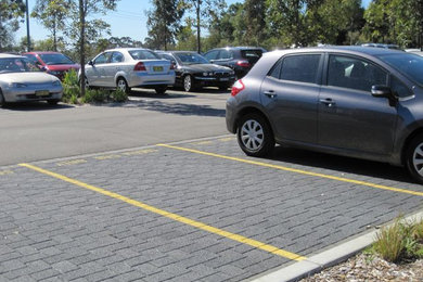Parking Spaces- Permeable Pavers