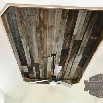 Gallatin Rustic Reclaimed Barn Wood Ceilings and Walls Re-model