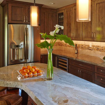 Rustic Los Gatos Kitchen