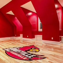 kids playroom over garage