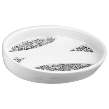 Popular Bath White Sinatra Soap Dish