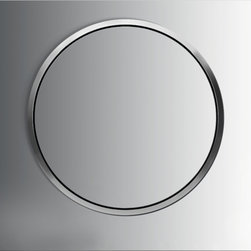 Geberit Polished Chrome with Matte Chrome Ring Sigma10 Flush Plate - Bathroom Fixtures