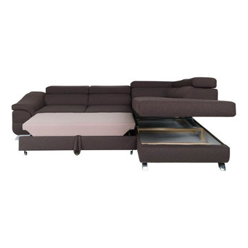 European sectional sleeper sofa ZITA