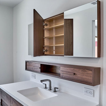 Walnut Bathroom and Walnut Bedroom
