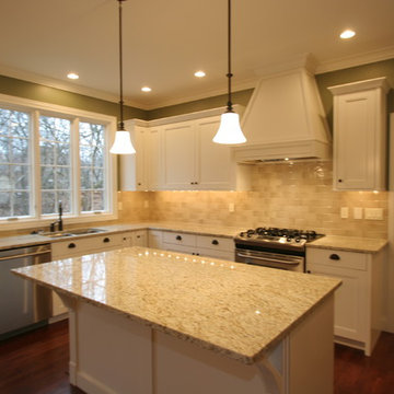 Painted White Kitchens