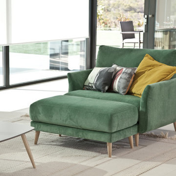 Helsinki Modern Lounge Sofa by Famaliving California