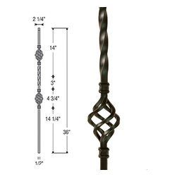 Knee Wall Iron Balusters - Products