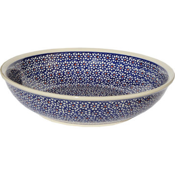 Polish Pottery Bowl 10", Pattern Number: 120