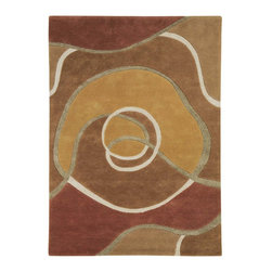 Allure 1905-700 Tan Wool Rug - Area Rugs
