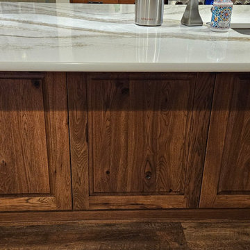 Knotty Hickory Kitchen