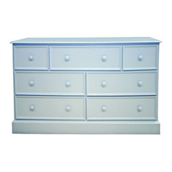 Carolina 3 Over 4 Drawer Dresser - Dressers