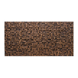 179-JERUSALEM HIGH-LOW WALL PANEL 46"W X 24"H X 1 1/2"D - Wall Panels