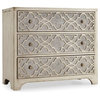 Beaumont Lane Fretwork Accent Chest in Pearl Essence