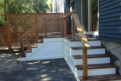 This is an example of a traditional porch design in Boise.