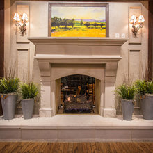 fireplace new home