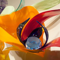 'Primary Fete' wall sculpture - Wall Sculptures