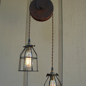 Photos of Rustic Industrial Lamps & Furniture