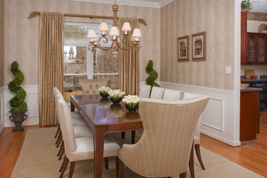 Dining room - transitional dining room idea in Indianapolis