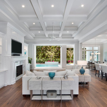 Island Retreat Great Room and Kitchen