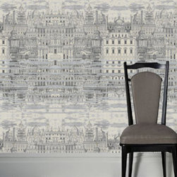 Riflesso by Fornasetti 52 Wallpaper - Wallpaper