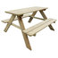 vidaXL Kid's Picnic Table, 89x89.6x50.8 cm